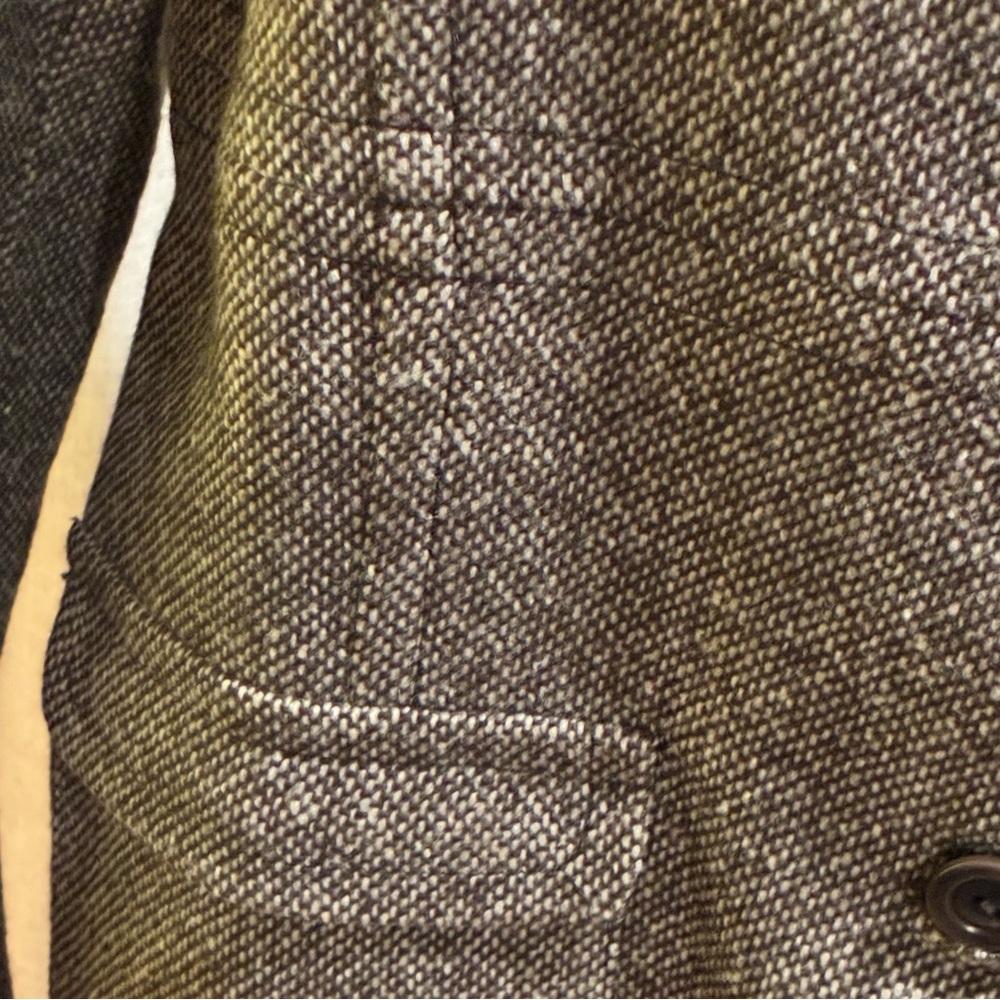 🧥 Heritage Pendleton Tweed Blazer Vintage Brown Tailored Jacket USA Fabric 18 - Picture 4 of 11
